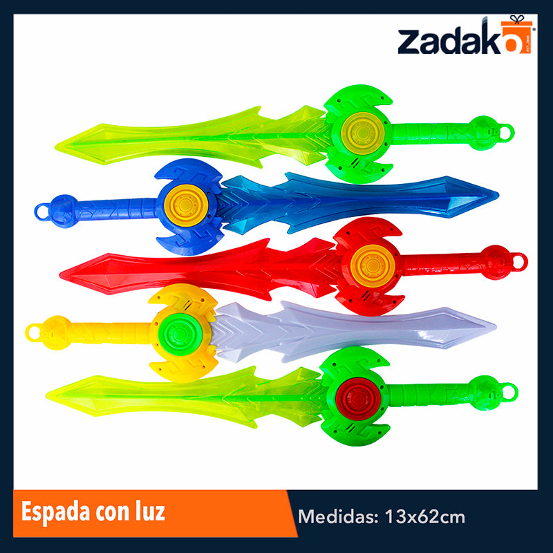 ZJ-1084 ESPADA CON LUZ, CON 1 PZ O CAJA CON 168 PZS