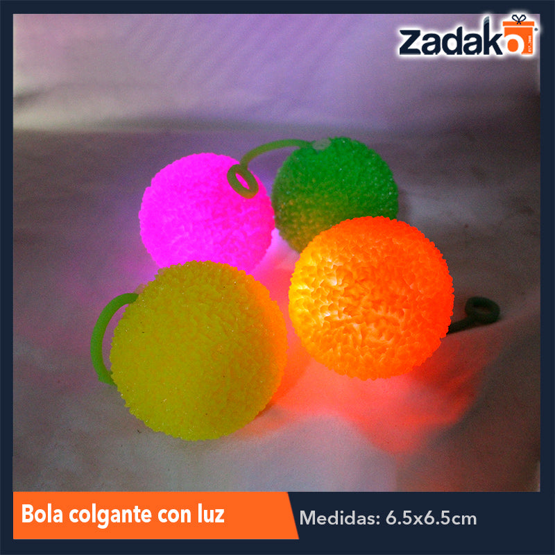 ZJ-1031 BOLA CON LUZ CON 24 PIEZAS, O CAJA CON 24 PQTS