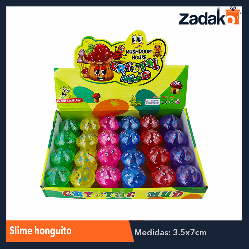 ZJ-1200 SLIME HONGUITO, CON 24 PZS, O CAJA CON 20 PQTS