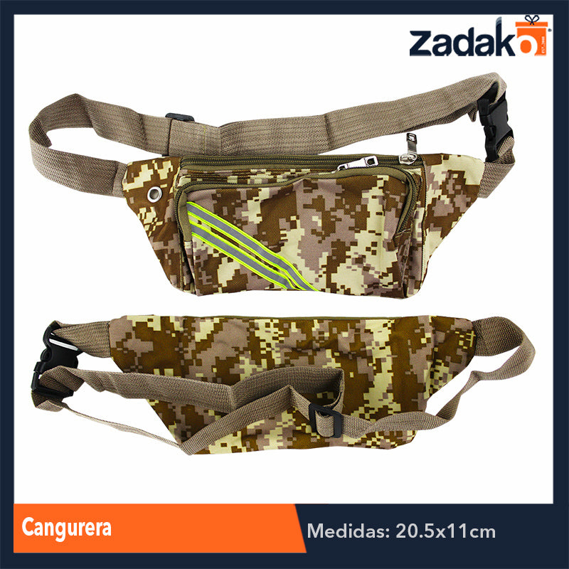 ZM-0017 CANGURERA, CON 1 PZ O CAJA CON 300 PZS
