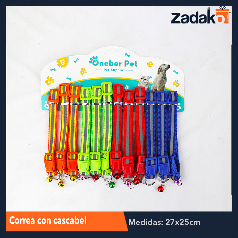 N-GPM-3817 ZH-0147 CORREA CON CASCABEL, CON 12 PZS, O CAJA CON 120 PQTS