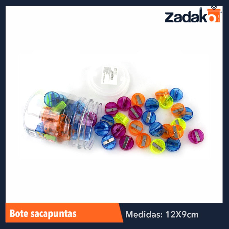 ZP-0098 SACAPUNTAS CON 50 PIEZAS, O CAJA CON 100 PQTS