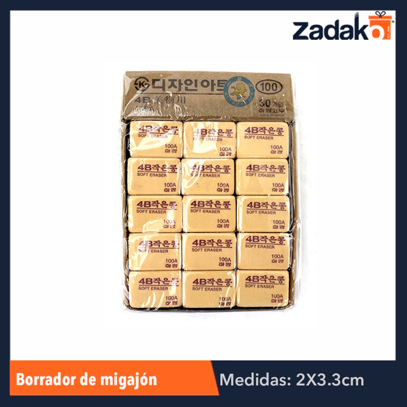 N-GPM-3443 GPM-3443 ZP-0138 BORRADOR DE MIGAJON, CON 30 PIEZAS, O CAJA CON 30 PQTS