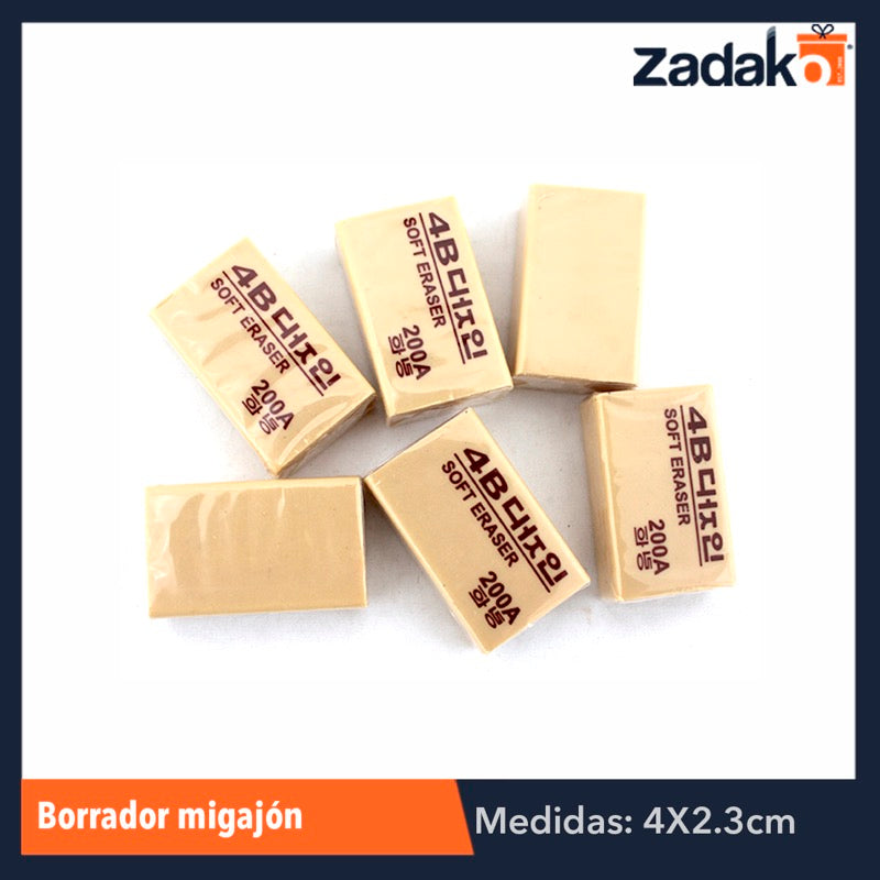 ZP-0138 BORRADOR DE MIGAJON, CON 30 PIEZAS, O CAJA CON 30 PQTS