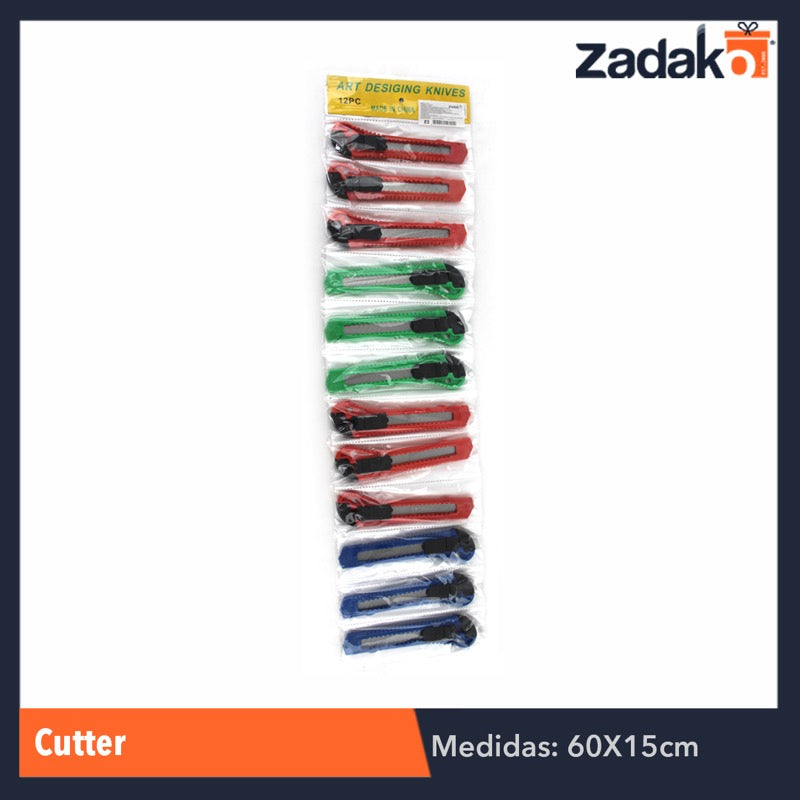 ZP-0141 CUTTER, CON 12 PZS, O CAJA CON 60 PQTS