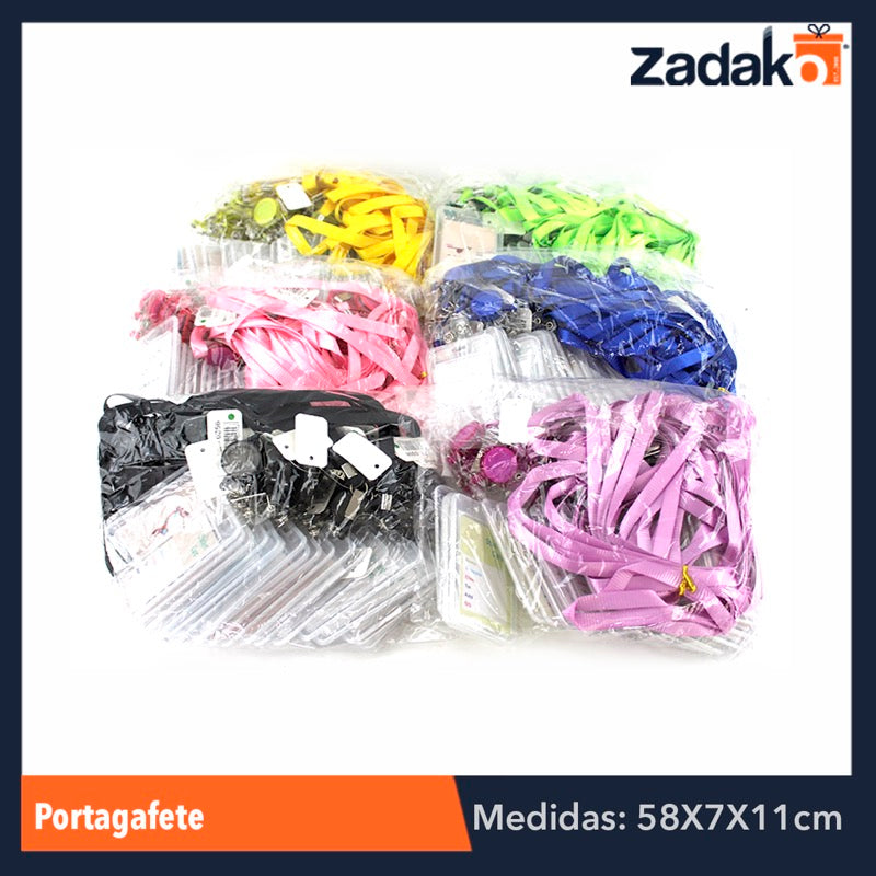N-GPM-2053 ZP-0356 LISTON C/MICA PORTA GAFETE Y YOYO, CON 1 PZ O CAJA CON 1000 PZS