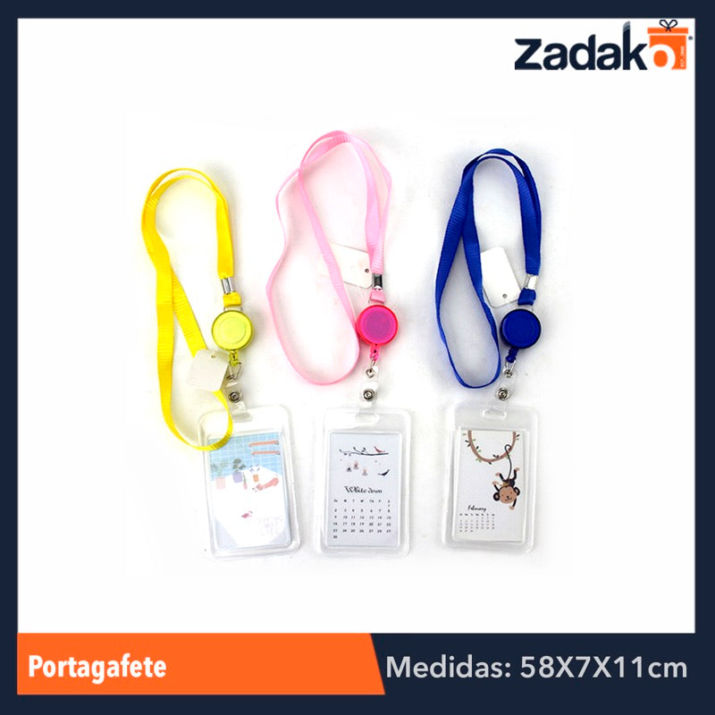 ZP-0356 LISTON C/MICA PORTA GAFETE Y YOYO, CON 1 PZ O CAJA CON 1000 PZS