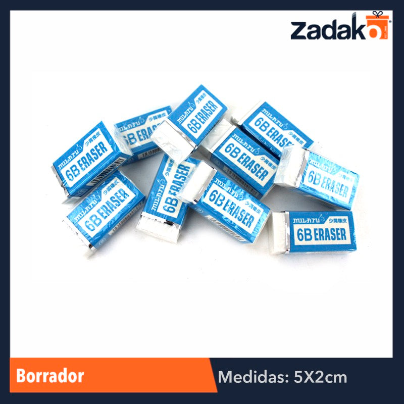 ZP-0329 BORRADOR CON 20 PIEZAS, O CAJA CON 60 PQTS