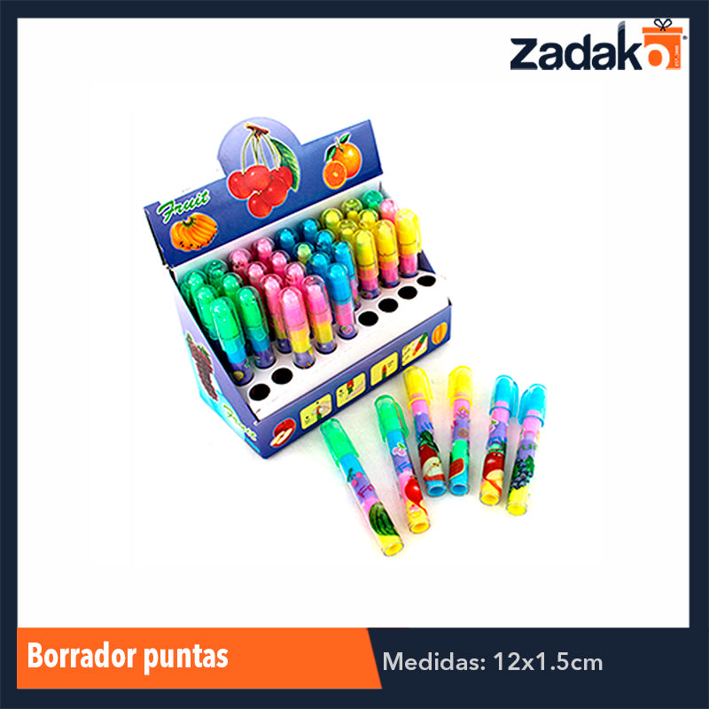 ZP-0147 BORRADOR PUNTAS INTERCAMBIABLES CON 36 PZS, O CAJA CON 20 PQTS