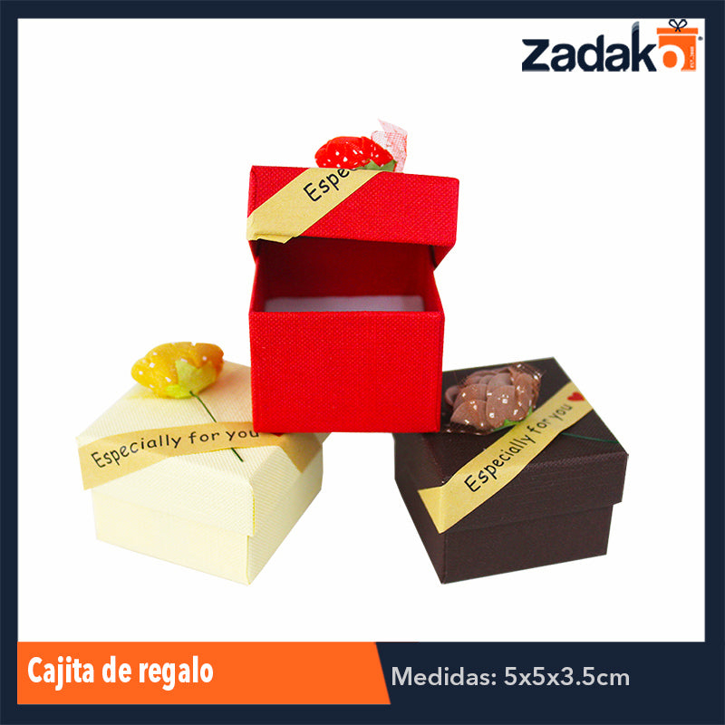 ZR-0011 CAJITA DE REGALO PAQUETE CON 24 PIEZAS, CAJA CON 80 PAQUETES