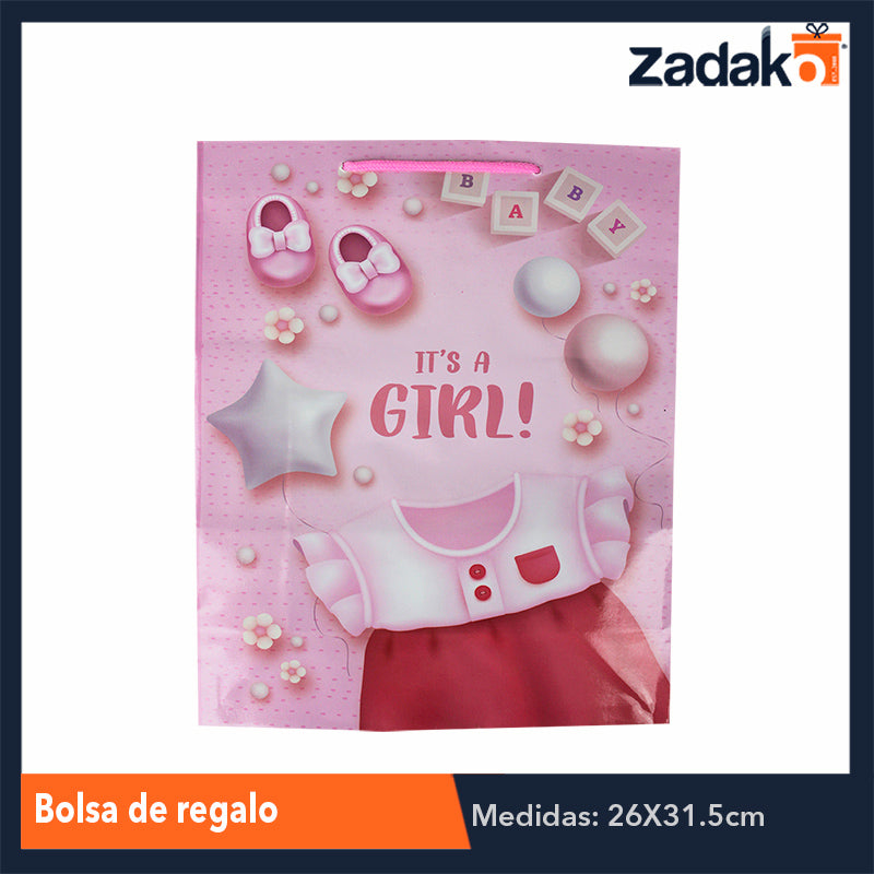 ZR-0016 BOLSA DE REGALO, CON 12 PZS, O CAJA CON 40 PQTS