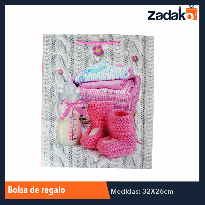 ZR-0018 BOLSA DE REGALO, CON 12 PZS, O CAJA CON 40 PQTS