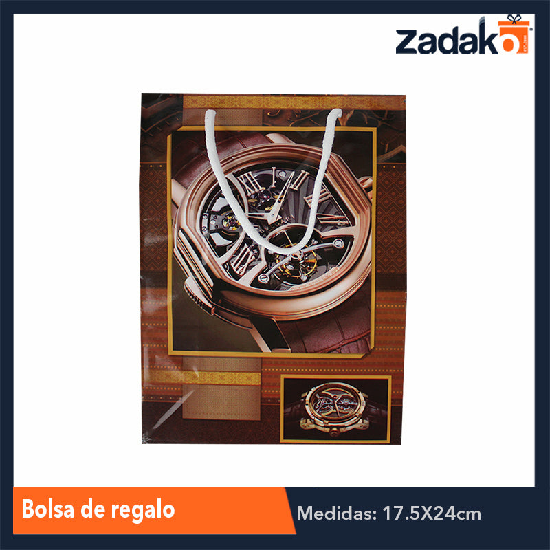 ZR-0021 BOLSA DE REGALO, CON 12 PZS, O CAJA CON 50 PQTS