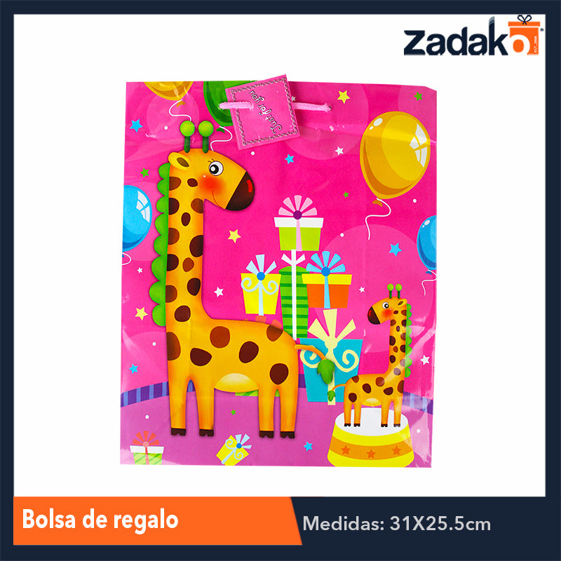 ZR-0024 BOLSA DE REGALO, CON 12 PZS, O CAJA CON 40 PQTS