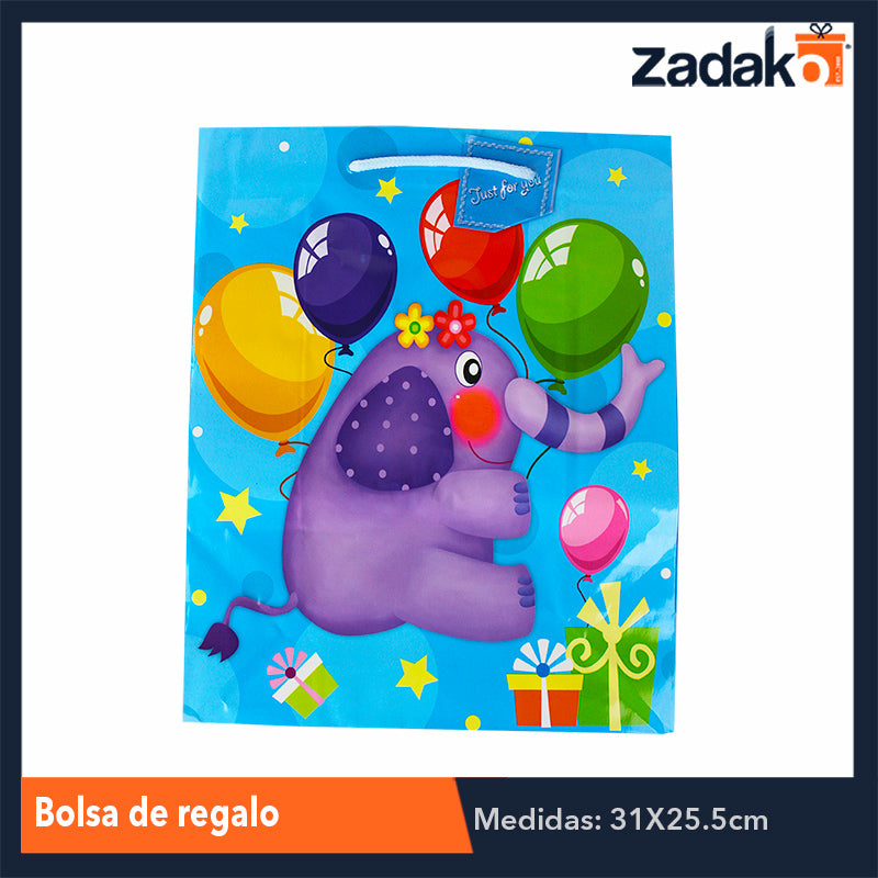 ZR-0024 BOLSA DE REGALO, CON 12 PZS, O CAJA CON 40 PQTS