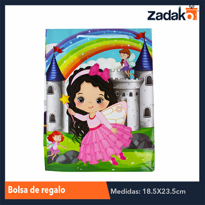ZR-0027 BOLSA DE REGALO, CON 12 PZS, O CAJA CON 50 PQTS