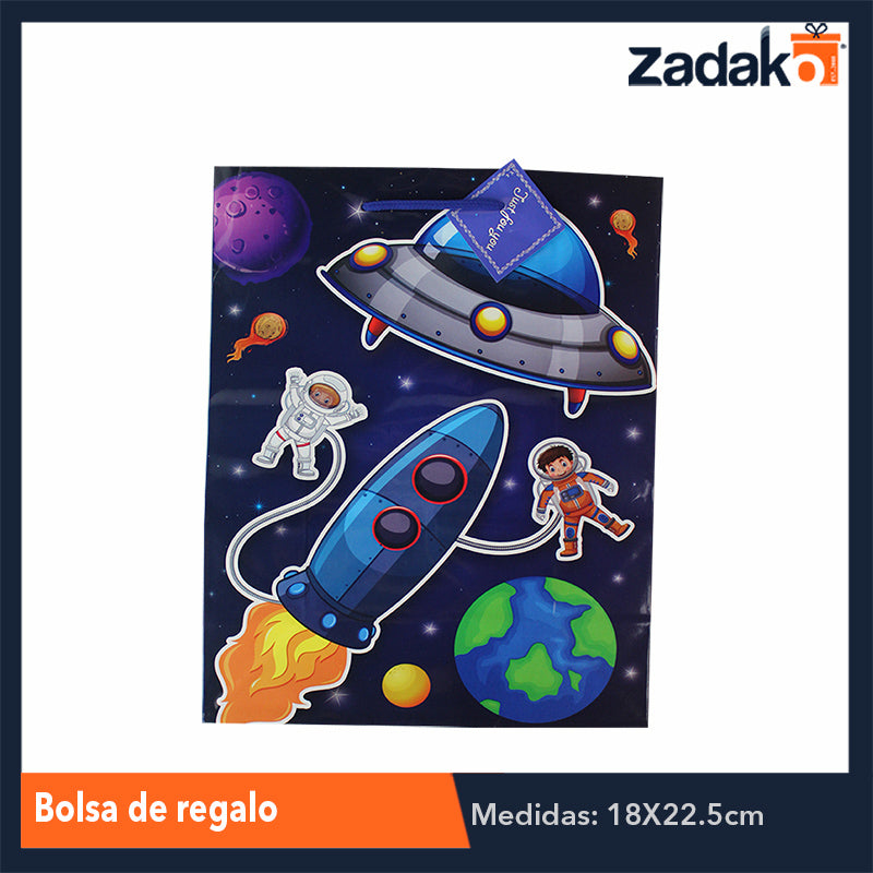 ZR-0031 BOLSA DE REGALO, CON 12 PZS, O CAJA CON 50 PQTS