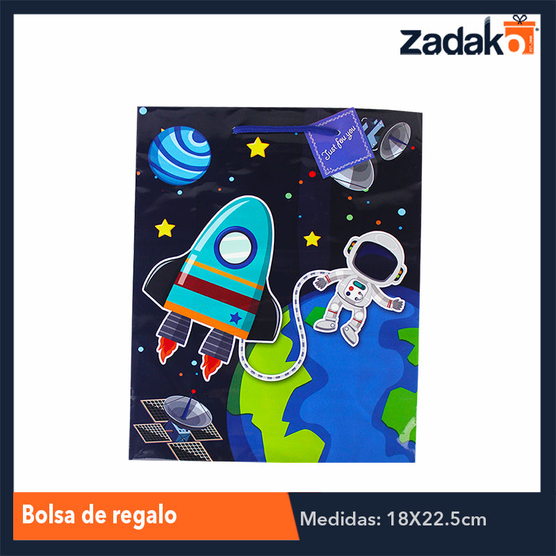 ZR-0031 BOLSA DE REGALO, CON 12 PZS, O CAJA CON 50 PQTS