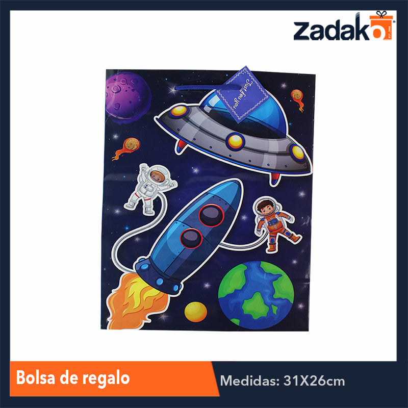 ZR-0032 BOLSA DE REGALO, CON 12 PZS, O CAJA CON 40 PQTS