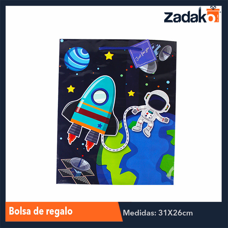 ZR-0032 BOLSA DE REGALO, CON 12 PZS, O CAJA CON 40 PQTS