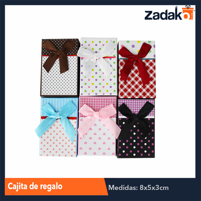 ZR-0010 CAJITA DE REGALO CON 24 PIEZAS, O CAJA CON 60 PQTS