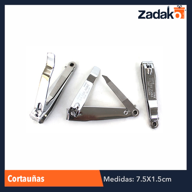 ZH-0003 CORTAUÑAS, CON 12 PIEZAS O CAJA CON 50 PQTS