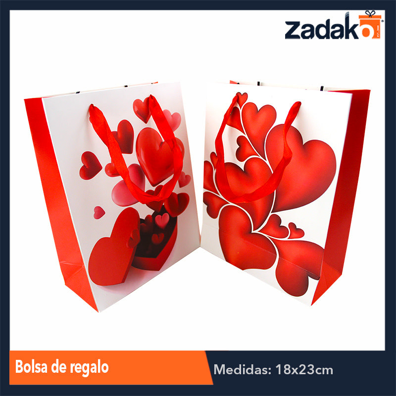 ZT-0012 BOLSA DE REGALO, CON 12 PZS, O CAJA CON 60 PQTS