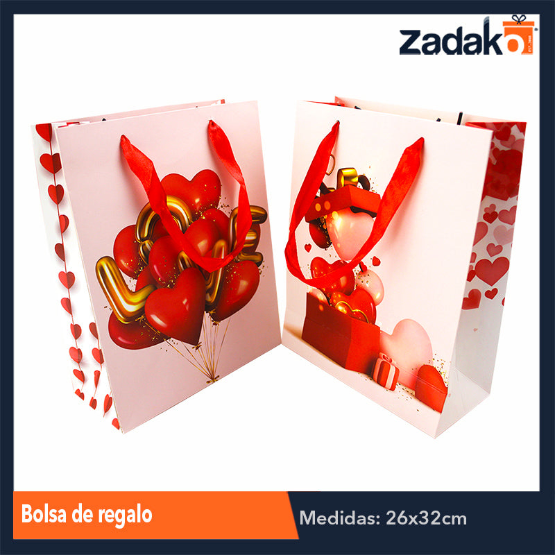 ZT-0013 BOLSA DE REGALO, CON 12 PZS, O CAJA CON 40 PQTS