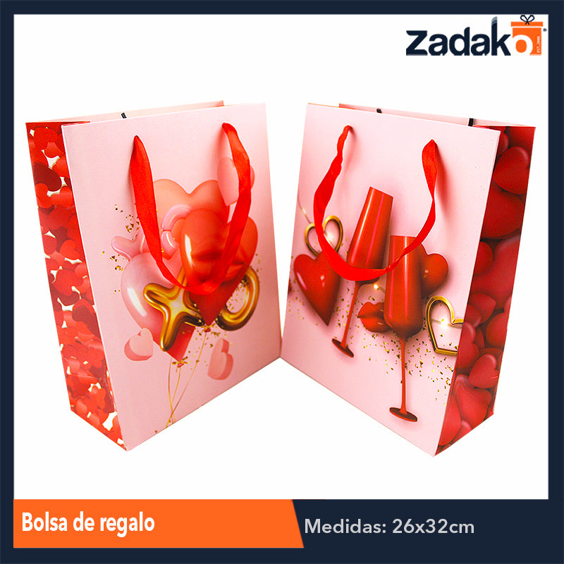 ZT-0013 BOLSA DE REGALO, CON 12 PZS, O CAJA CON 40 PQTS