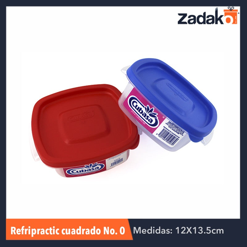 N-GPM-4756 REFRI PRACTIC CUADRADO NO.0 330ML, CON 1 PZ O CAJA CON 15 PZS
