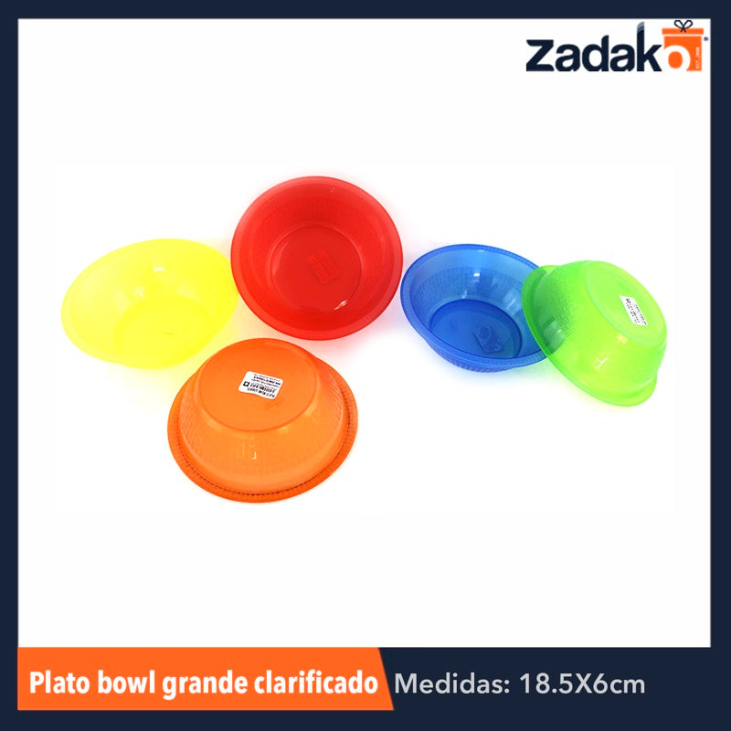 PLATO BOWL CHICO , CON 1 PZ O CAJA CON 100 PZS