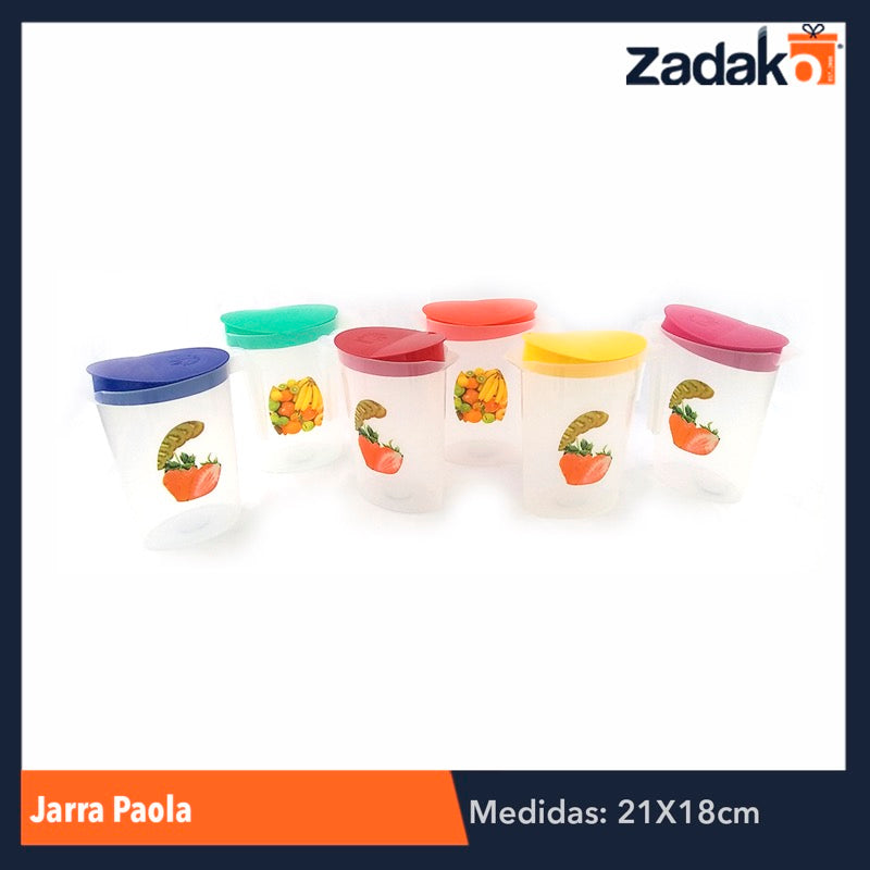 N-GPM-4580 JARRA PAOLA 1.8 LTS, CON 1 PZ O CAJA CON 12 PZS