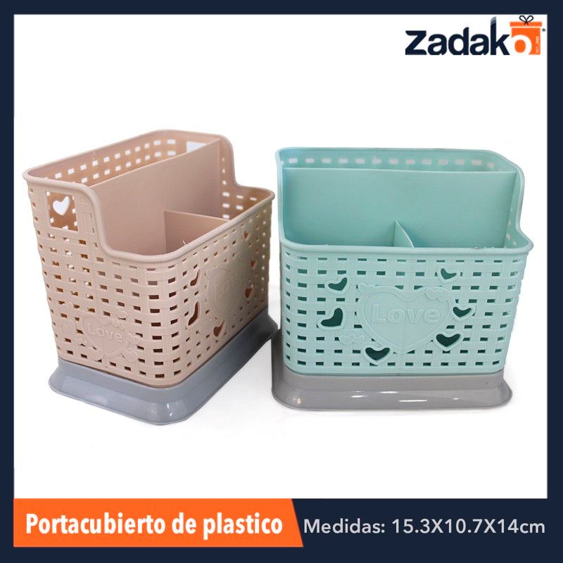 AA-2538 PORTACUBIERTO DE PLASTICO, CON 1 PZ O CAJA CON 96 PZS