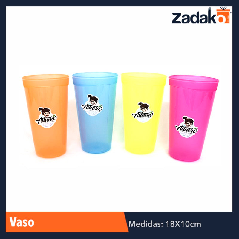 AIT-012 VASO BLOOM 1LT, CON 1 PZ O CAJA CON 36 PZS