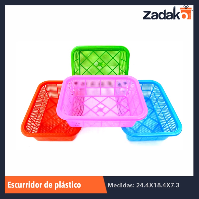 AK-2551 ESCURRIDOR PLASTICO, CON 1 PZ O CAJA CON 300 PZS
