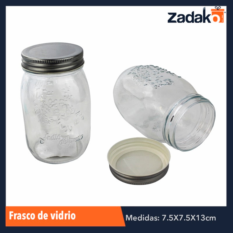 AV-4784A-3 FRASCO DE VIDRIO, CON 1 PZ O CAJA CON 48 PZS