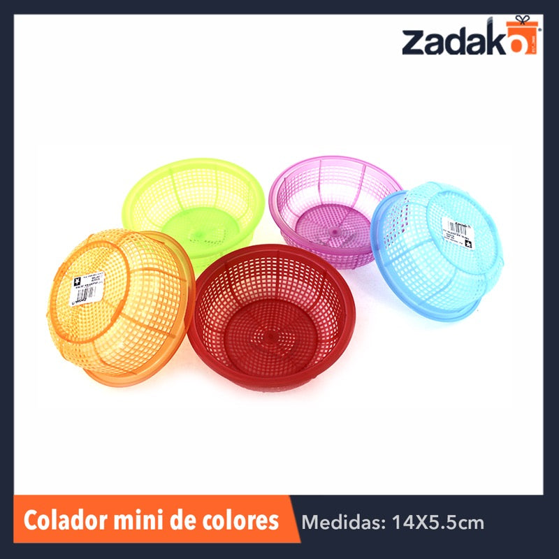 N-GPM-2946 COLADOR MINI, CON 1 PZ O CAJA CON 180 PZS