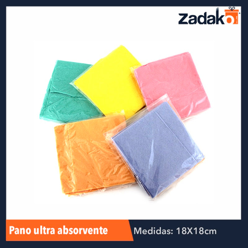 PANO ULTRA ABSORBENTE C/3 PZ, CON 1 PZ O CAJA CON 200 PZS