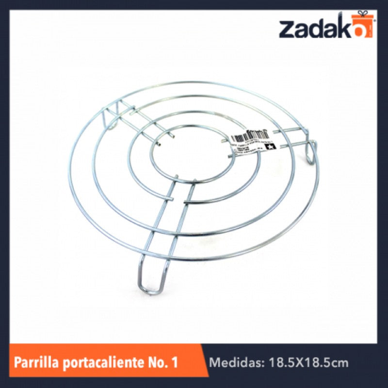 N-GPM-3939 PARRILLA PORTACALIENTE NO.1, CON 1 PZ O CAJA CON 50 PZS