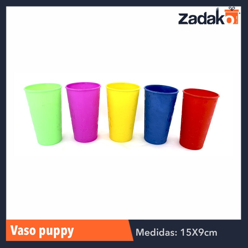 VASO PUPPY 500 MIL, CON 1 PZ O CAJA CON 210 PZS