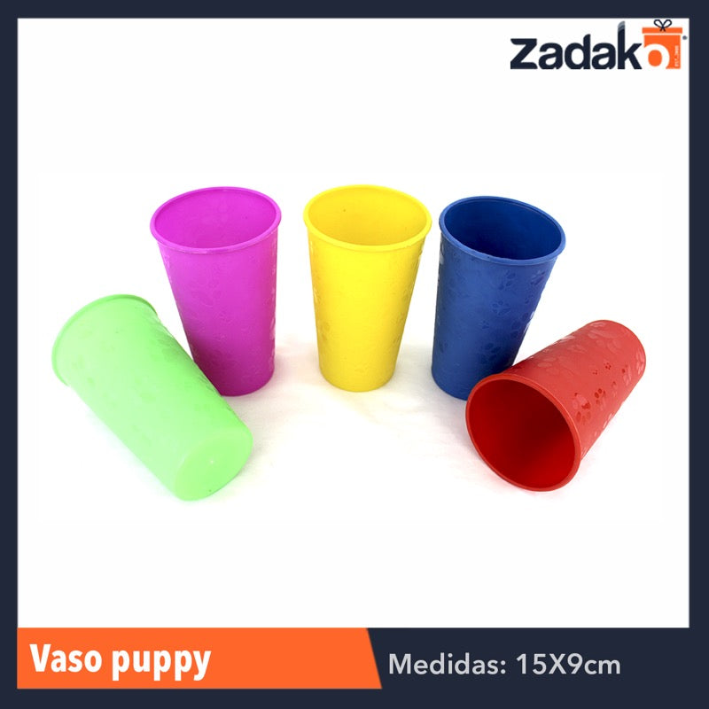 VASO PUPPY 500 MIL, CON 1 PZ O CAJA CON 210 PZS