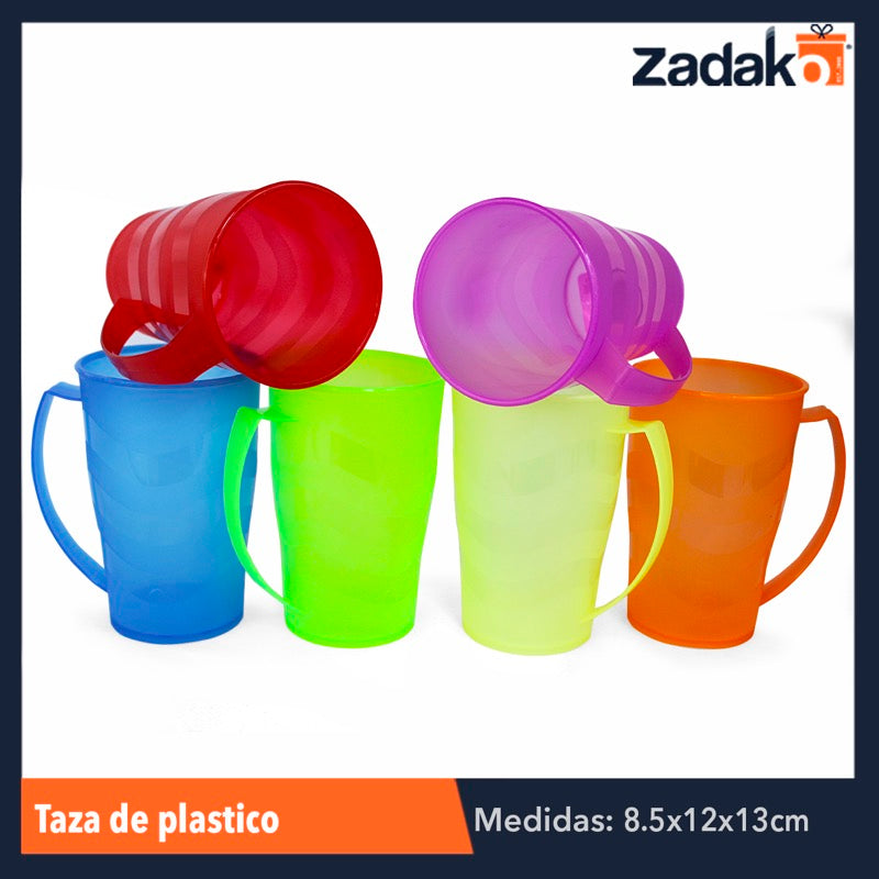 AL-0109 TAZA DE PLASTICO , CON 1 PZ O CAJA CON 60 PZS