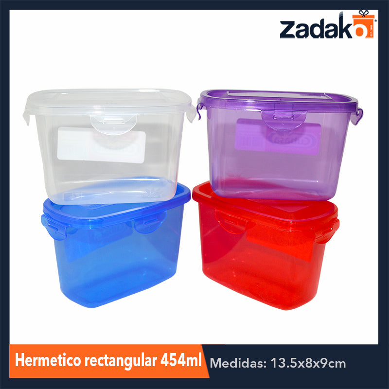 N-GPM-4439 HERMÉTICO BROOCH RECTANGULAR 454 CON 1 PZ O CAJA CON 15 PZS