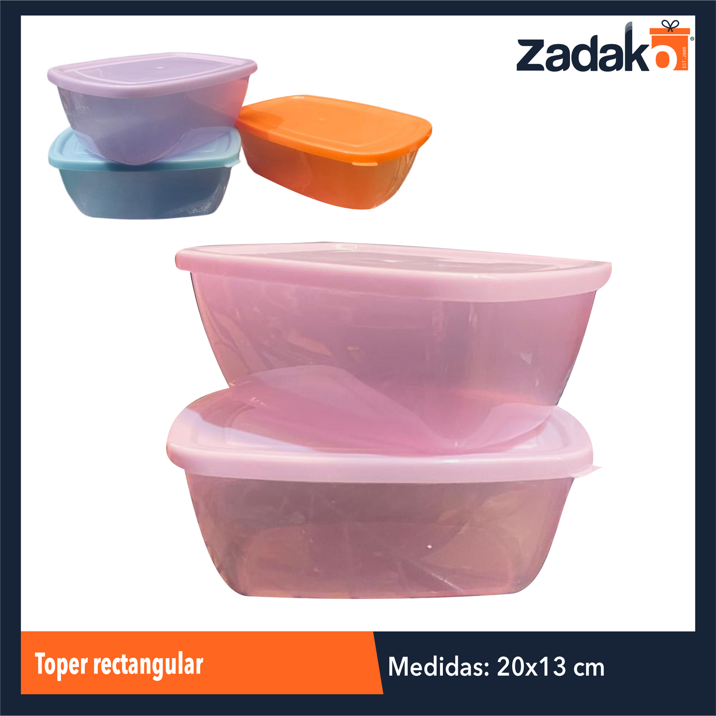 N-GPM-4219 TOPER RECTANGULAR CON 1 PZA O CAJA CON 24 PZS
