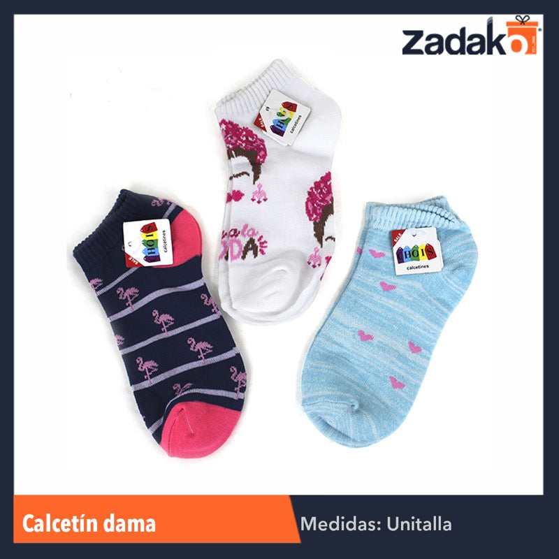 TIN CHOIS DAMA, CON 12 PZS, O CAJA CON 50 PQTS