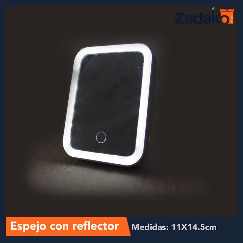 CS278 LAMPARA ESPEJO RECARGABLE, CON 1 PZ O CAJA CON 96 PZS