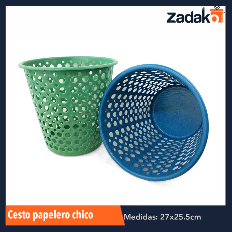 N-GPM-3608 CESTO PAPELERO CHICO, CON 1 PZ O CAJA CON 24 PZS
