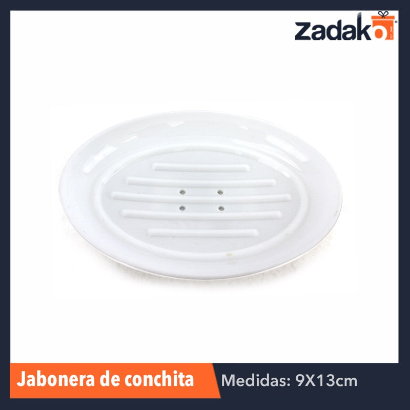N-GPM-3721 JABONERA DE CONCHITA, CON 1 PZ O CAJA CON 100 PZS