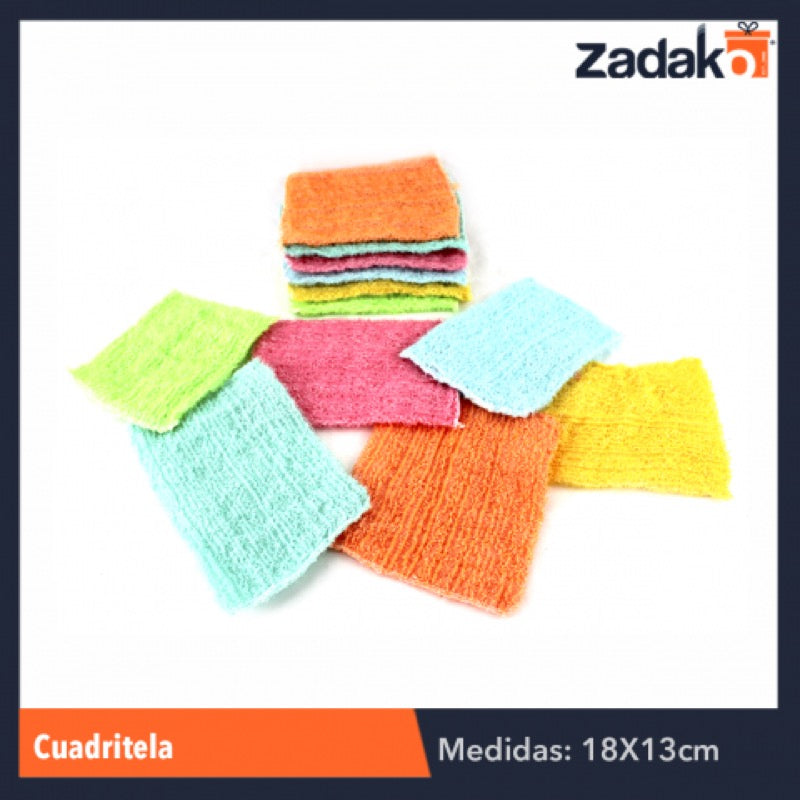 CC18X14 (FCP2401) CUADRITELA CHICA 18X14, CON 1 PZ O CAJA CON 200 PZS