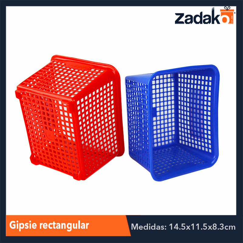 GIPSIE RECTANGULAR CON 1 PZ O CAJA CON 50 PZS.